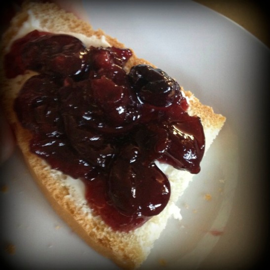 Each morning a different jam was served